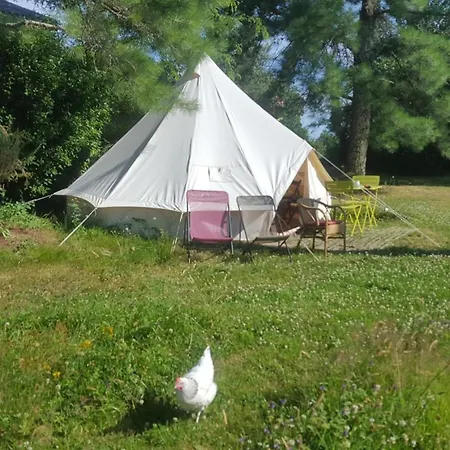 Campsite Tente Safari Equipee